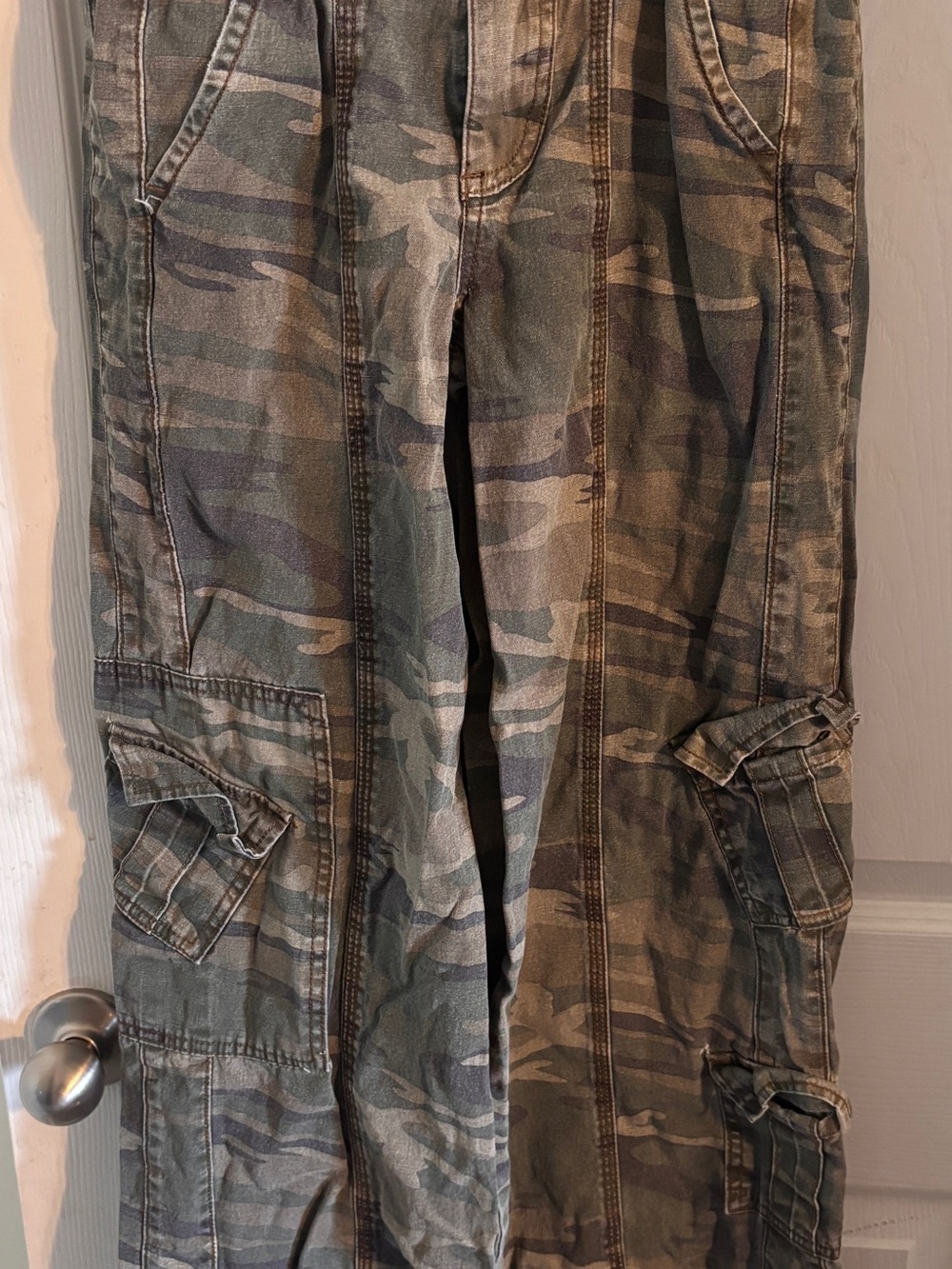Camouflage Cargo Pants - Green Camo